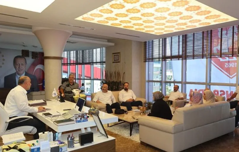 Başkan Sandıkçıya Ziyaret