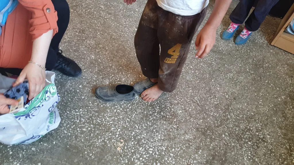 Alaçam Pelitbükü Köy Çocuklarına Hediyeler
