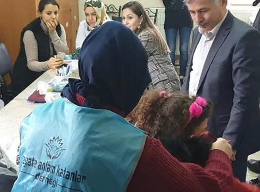 Havza Bekdiğin İlkokulu Yardımı