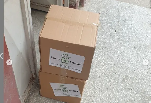 Gönüllülerimiz gıda dağıtımlarına hergün devam ediyor