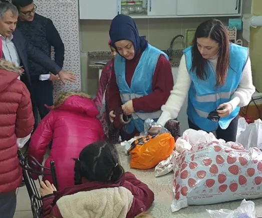 Havza Bekdiğin İlkokulu Yardımı