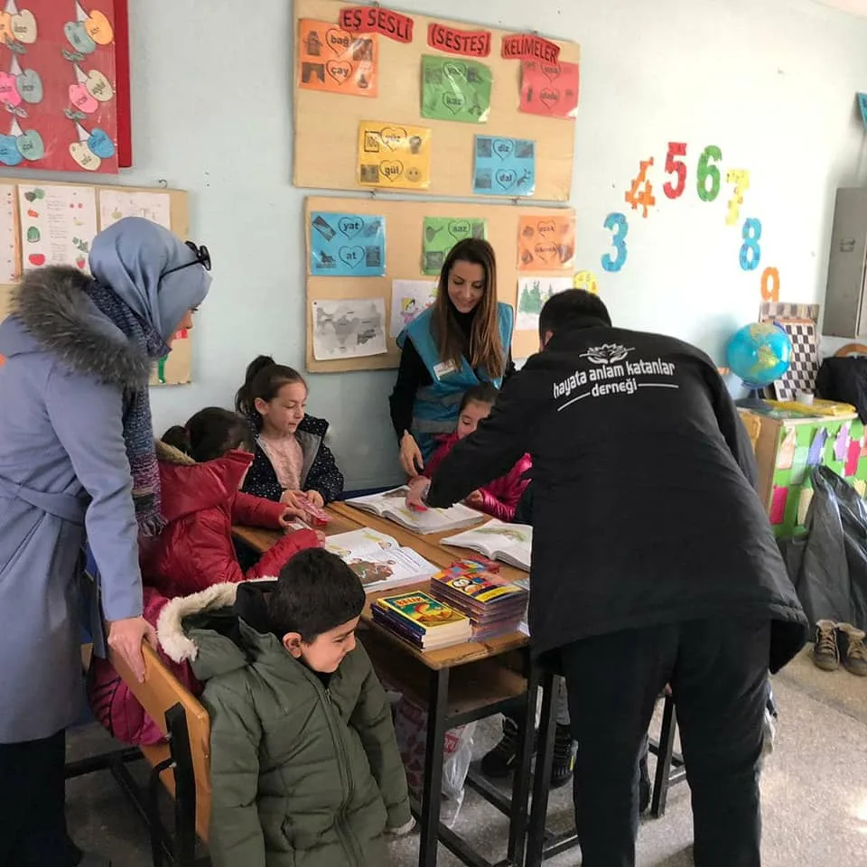 Vezirköprü Başalan Köyü ilkokulu