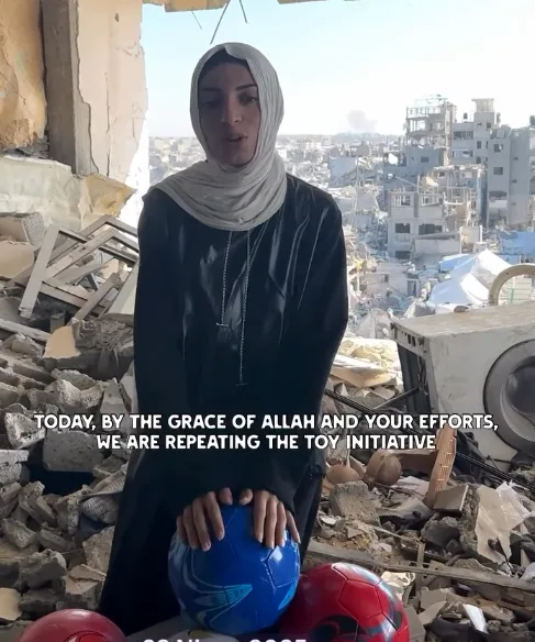 23 Nisan’da Gazze’de Yetim Çocuklara Hediyeler