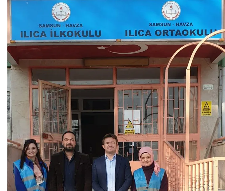 Havza Ilıca Orta Okulu Yardımları
