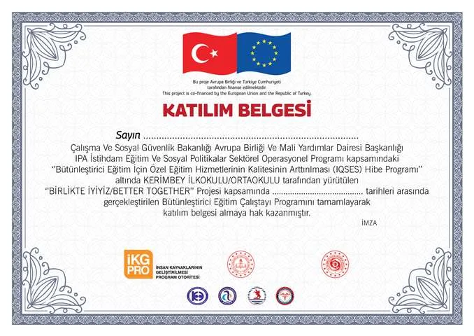 Görünürlük Malzemeleri (Kerimbey ortaokulu)