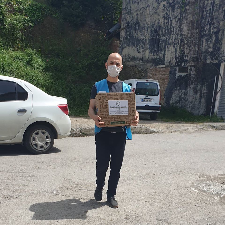 Canik İlçemizde Gıda Dağıtımları