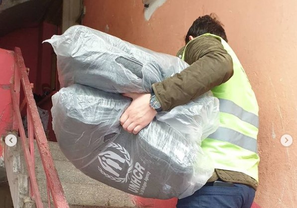 Battaniye ve Temizlik Dağıtımları