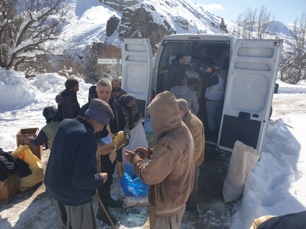 Ekiplerimiz Kahramanmaraş Elbistanda
