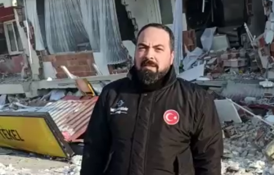 Başkanımız Murat Değirmenci Deprem Bölgesinde